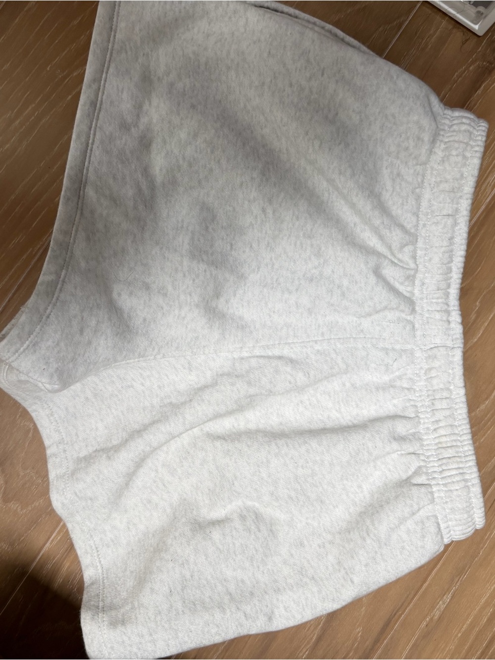 Heather Gray Cozy Sweat Shorts